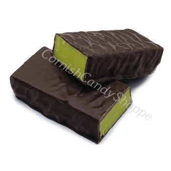 Chocolate covered Peppermint Fudge Bar