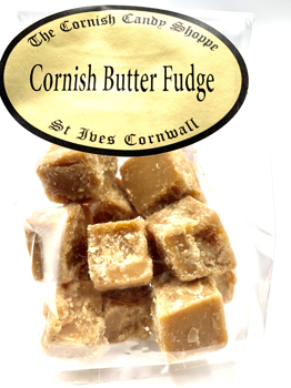 Bagged up Cornish Butter Fudge