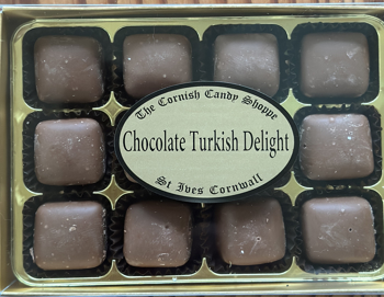 Chocolate covered Rose Turkish Delight