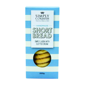 Cornish made Clotted Cream Shortbread Biscuits